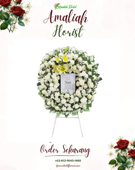 Krans Bunga Duka Balekerto